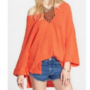 Free People "You Found Me" Oversize Dolman Sweater